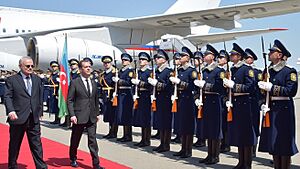 Dmitry Medvedev in Azerbaijan 2016