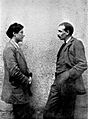 Duncan Grant with John Maynard Keynes
