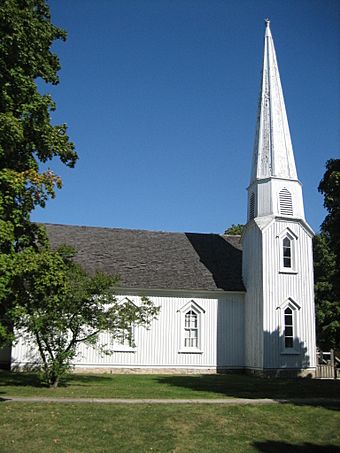 Dwight IL Pioneer Gothic Church7.JPG