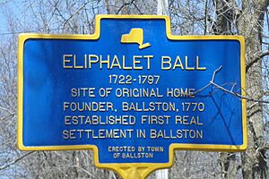 Eliphalet Ball marker