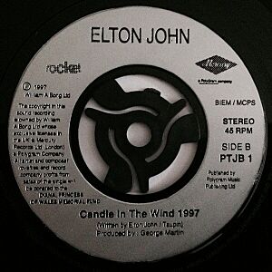 Elton John - Candle In The Wind 1997 7 inch