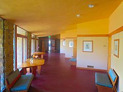 First Unitarian Society Meeting Office Hallway - panoramio