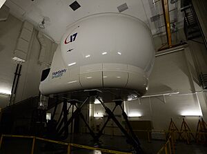 FlightSafety International C-17 Globemaster III full flight simulator at Joint Base Pearl Harbor-Hickam