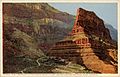 Grand Canyon National Park, Fred Harvey, The Towering Cliffs above Hermit Camp (NBY 20816)