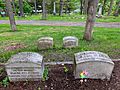 Graves of Olivia Langdon Clemens and Mark Twain
