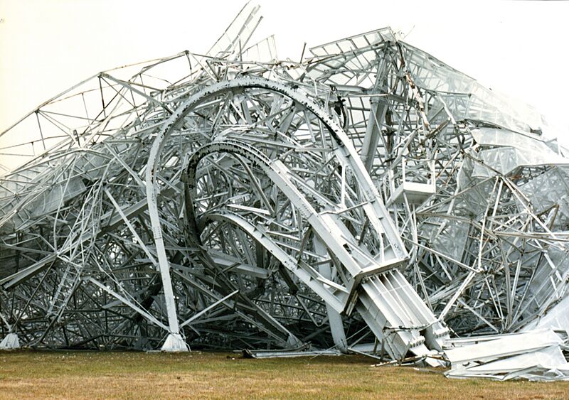 Green Bank 300ft collapsed telescope