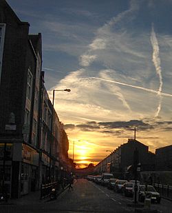 Hackney sunset