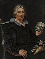 Hendrick Goltzius - Portrait of the Haarlem Shell Collector Jan Govertsen van der Aer - Google Art Project