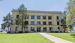 The Hockley County Courthouse in Levelland
