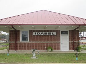 Idabel, OK train station IMG 8502