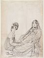 Ingres - Portrait of Mrs. George Vesey and Her Daughter Elizabeth Vesey, later Lady Colthurst, 1943.854