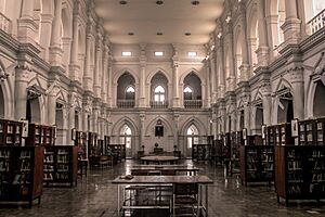 Interior of Central Library, Bahawalpur