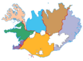 Islanda - Distretti elettorali