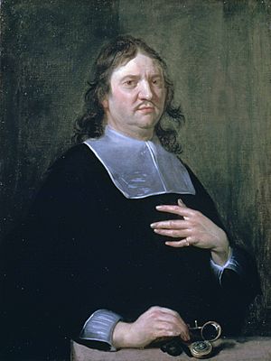 Jan van Cleve (III) - Portrait of Henry Oldenburg