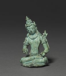 Java, predating Nganjuk style, 10th century - Bodhisattva Padmapani - 1967.149 - Cleveland Museum of Art