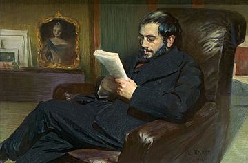 Léon Bakst - Portrait of Alexander Benua, 1898