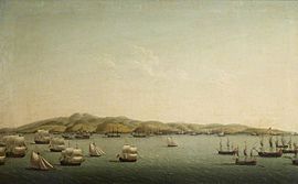 Le bombardement et la prise de la Martinique en février 1762 par les Anglais
