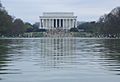 Lincoln memorial reflecting pool