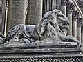 Lion at Leeds Town Hall, UK