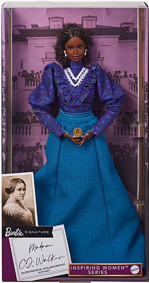Madam C.J. Walker Barbie Doll 1