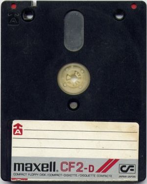 Maxell Compact Floppy Disk CF2-D 20050125