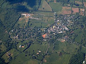 Aerial view of Middleburg