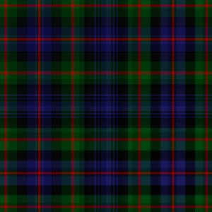 Murray of Atholl and Atholl Highlanders tartan, centred, zoomed out