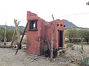 New River-Wrangler's Roost Stage Coach Stop Ruins-1890