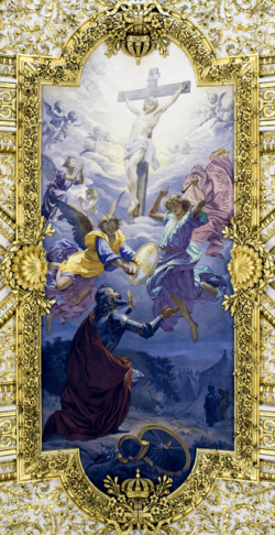 O Milagre de Ourique - Salvatore Nobili (Sant'Antonio in Campo Marzio)