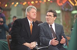 President Clinton and SDLP leader John Hume