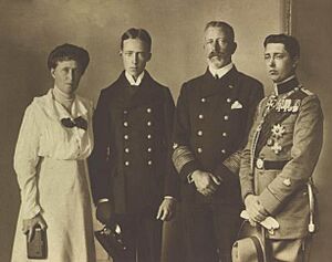 Prince Heinrich of Prussia with family