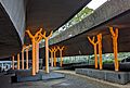 Pyrmont road support art, Aspire by Warren Langley