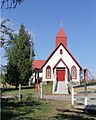 Ross Fork Episcopal Church. front