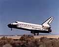 STS-111 landing