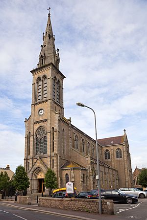 Saint Thomas Roman Catholic church in Saint Helier, Jersey.jpg