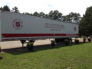 Salvation Army Emergency Disaster Trailer