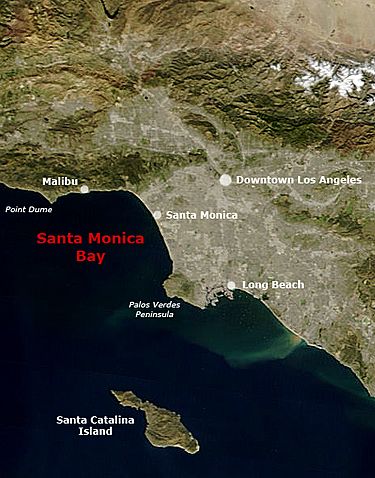 Santa Monica Bay Map
