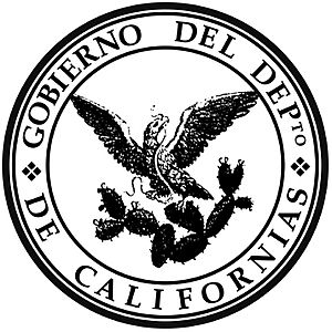 Seal of the Californias (during Mexican rule)