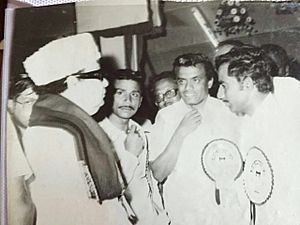 Sedpatti Muthiah with M.G.Ramachandiran