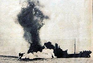 Sinking of the British ship Kemmendine, 1940