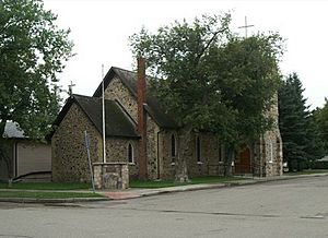 St. John the Evangelist Anglican Church Fort Qu'Appelle Saskatchewan