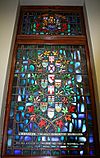 Stained glass, Oh Canada Royal Military College of Canada Club Montreal 1965.jpg