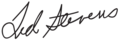 Ted Stevens Signature