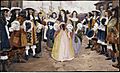 The Arrival of the French Girls at Quebec, 1667 - C.W. Jefferys