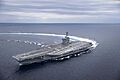 USS Abraham Lincoln (CVN-72) underway during sea trials on 11 May 2017