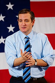 US Senator of Texas Ted Cruz at FITN in Nashua, NH 07