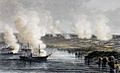 Union barrage at Malvern Hill - July 1, 1862