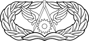 United States Air Force Civil Engineer Badge