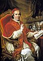 Vincenzo Milione - Portrait of Pope Clement XIV