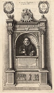 Wenceslas Hollar - Aubrey (monument) (State 1)